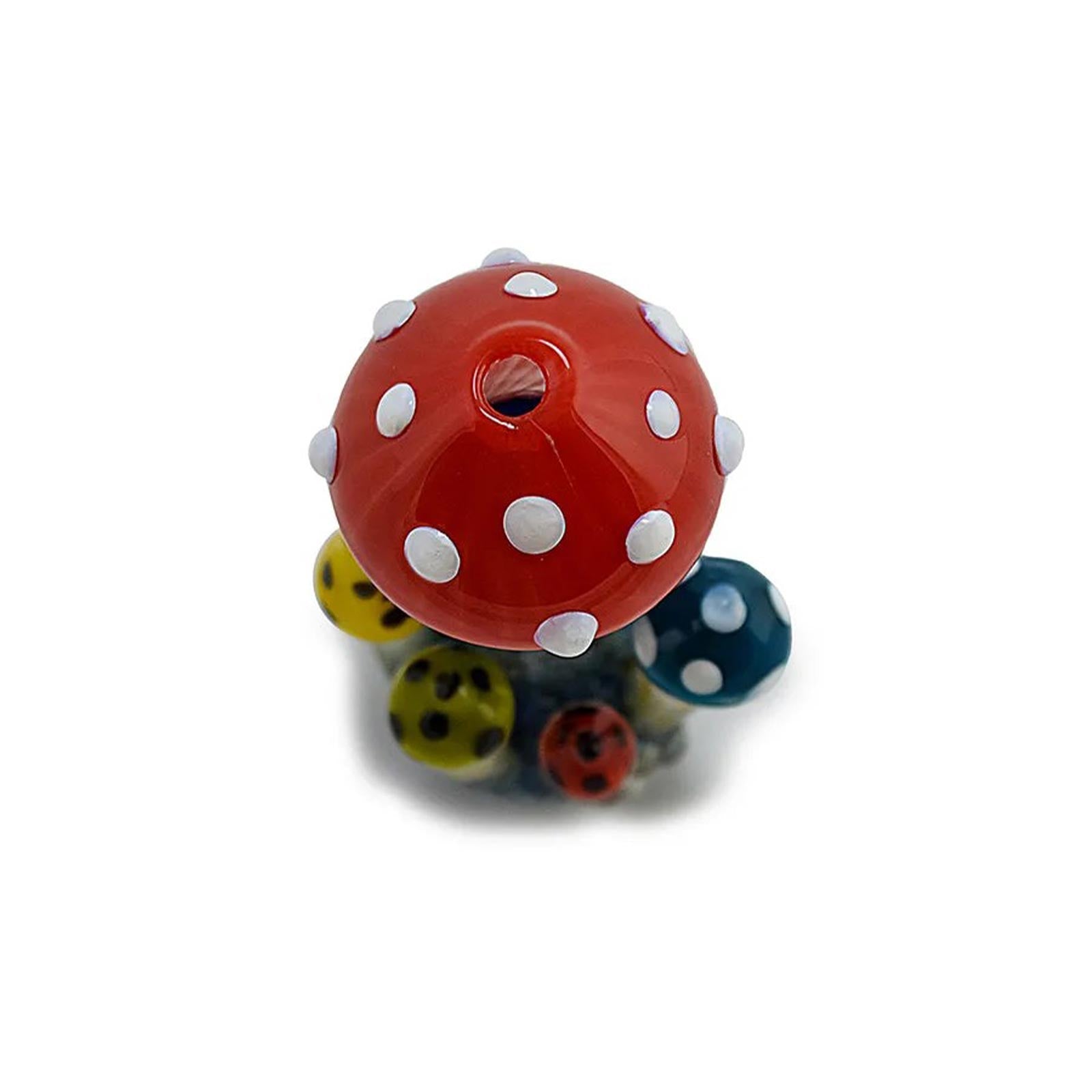 Top of Mushroom Glass Hand Pipe