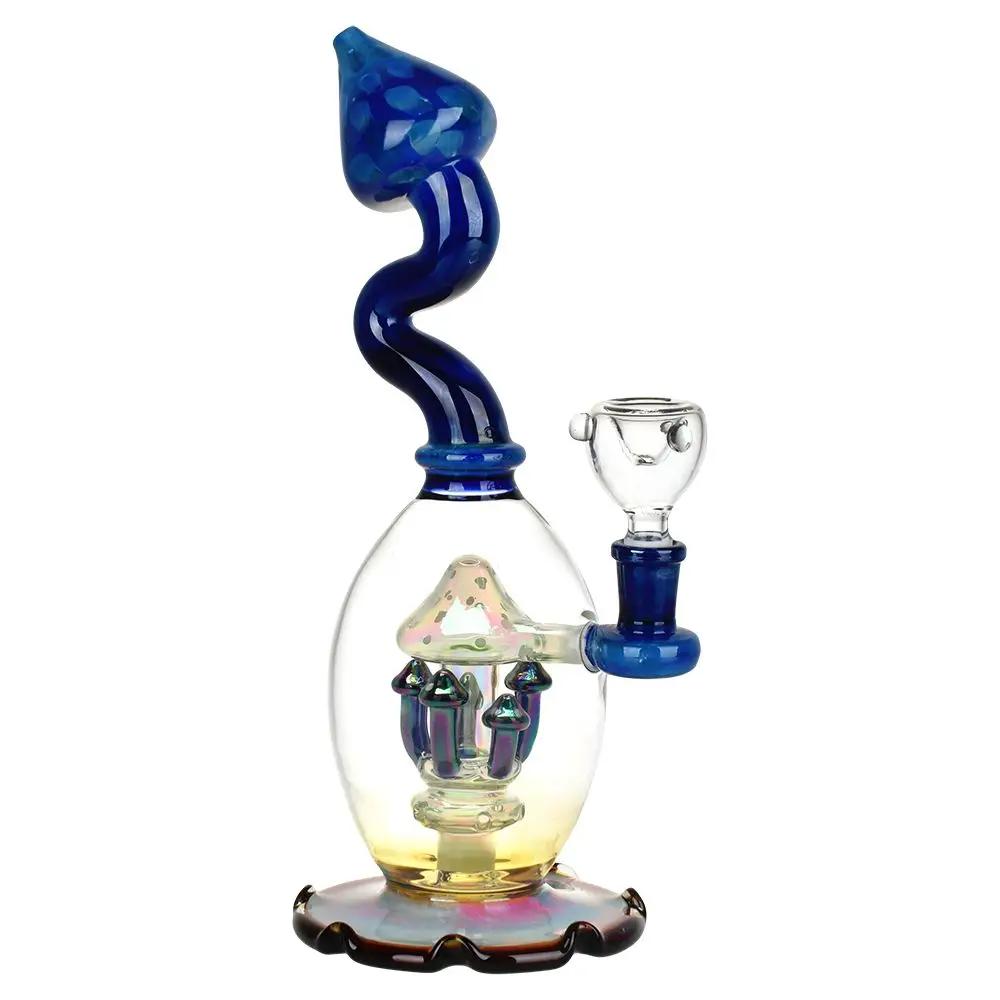 Mushroom Magic Glass Water Pipe