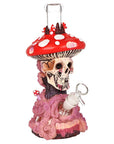 Mushroom Skull Tentacle Glass & Vinyl Water Pipe