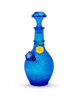 Jewel Glass Bong in Sapphire color
