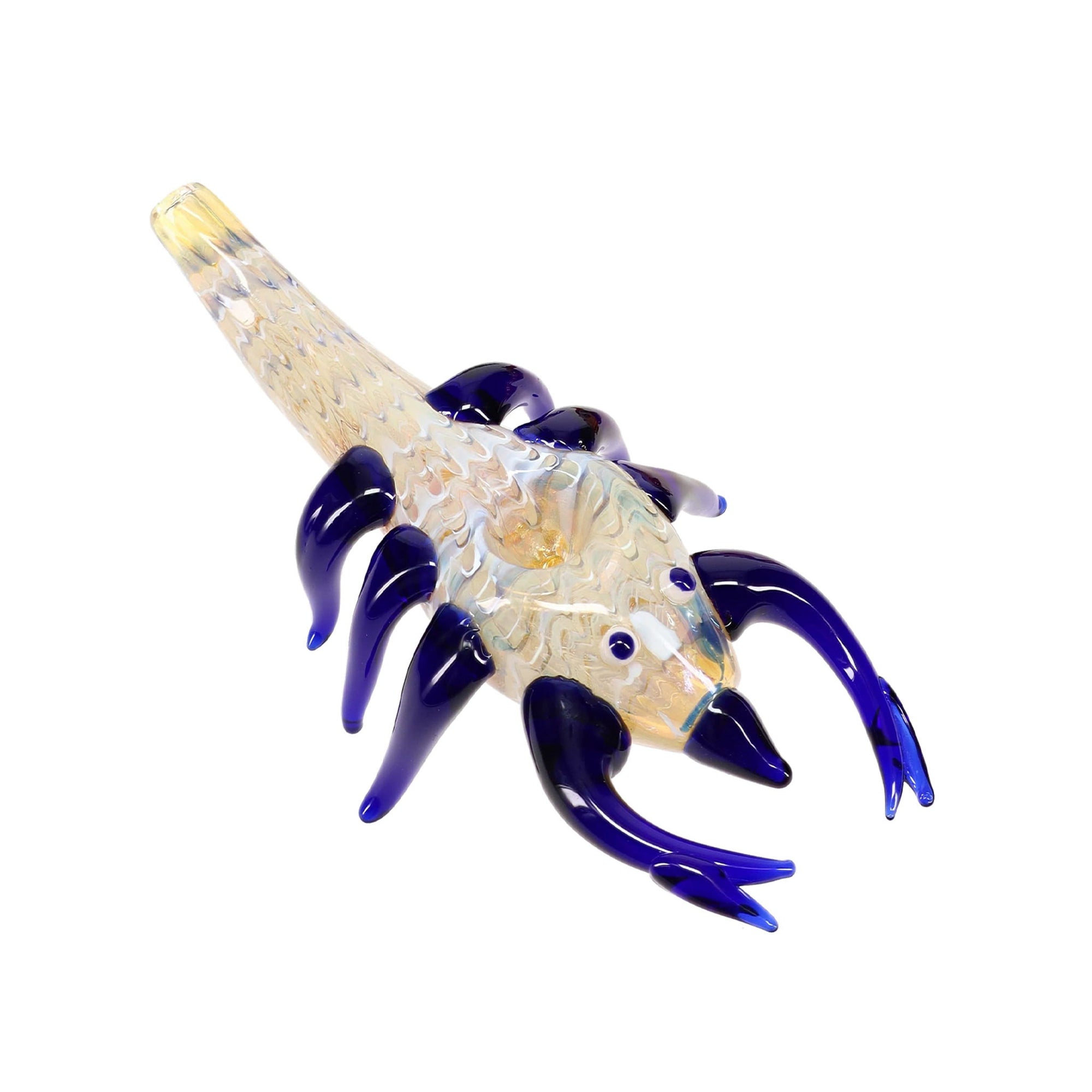 Night Stinger Raked Scorpion Hand Pipe - inhalco