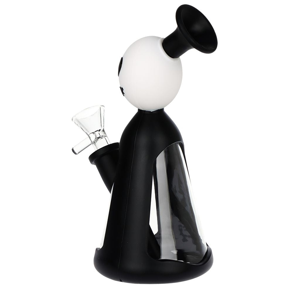 Nightmarish Silicone on Glass Water Pipe
