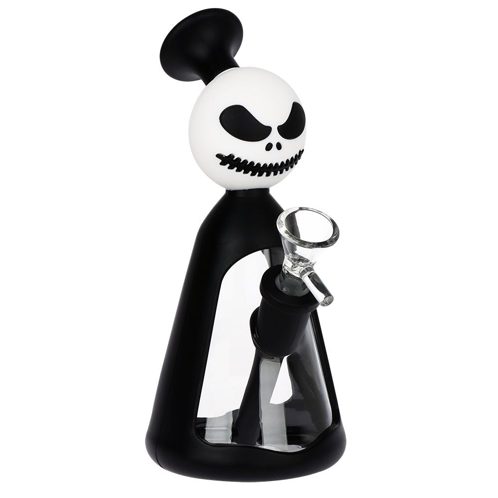 Nightmarish Silicone on Glass Water Pipe