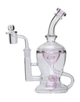 The Nuke Mushroom Cloud Perc Dab Rig in Pink color