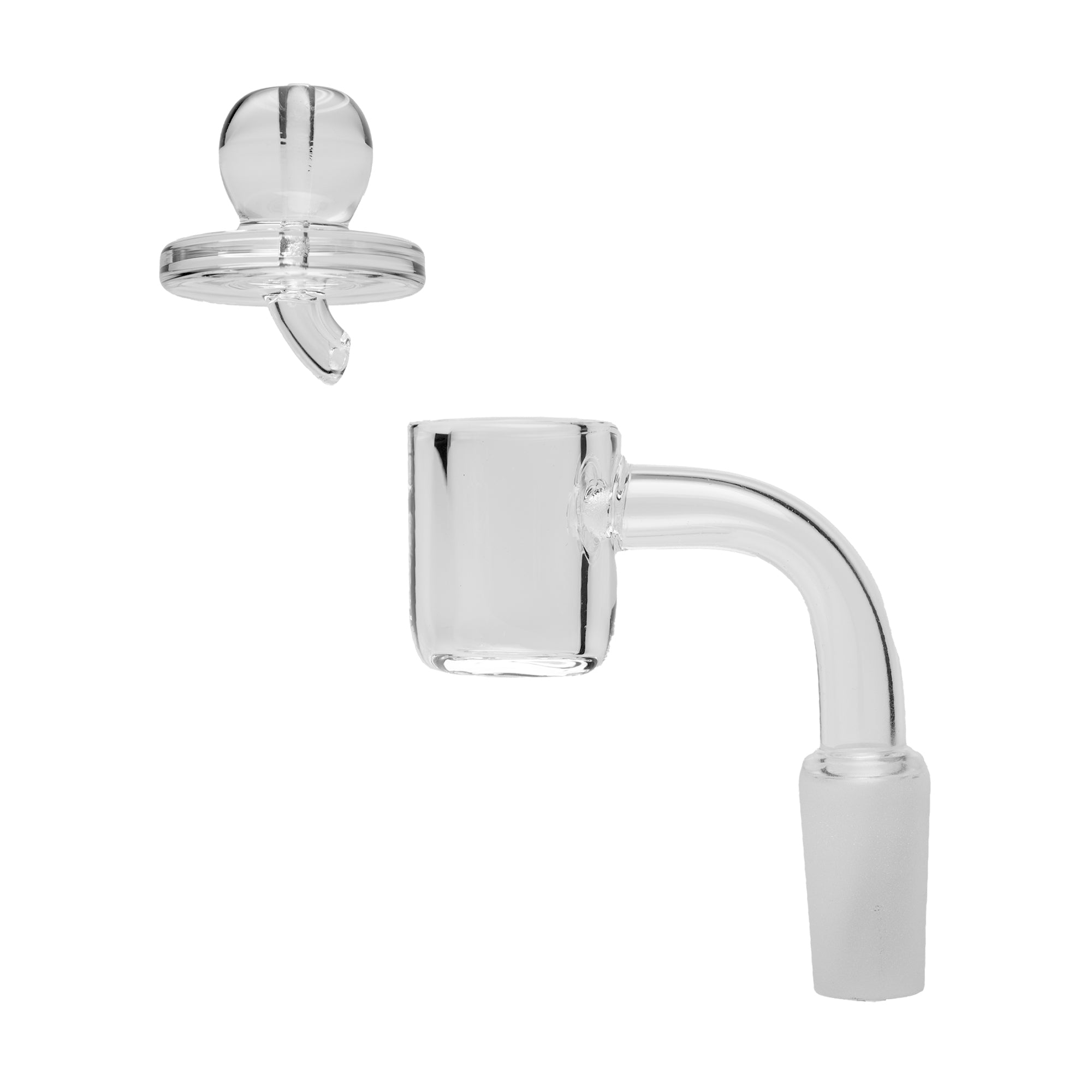 The Nuke Mushroom Cloud Perc Dab Rig with banger set