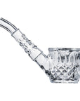 ight side view of NWTN Home Highball Pipe in Clear