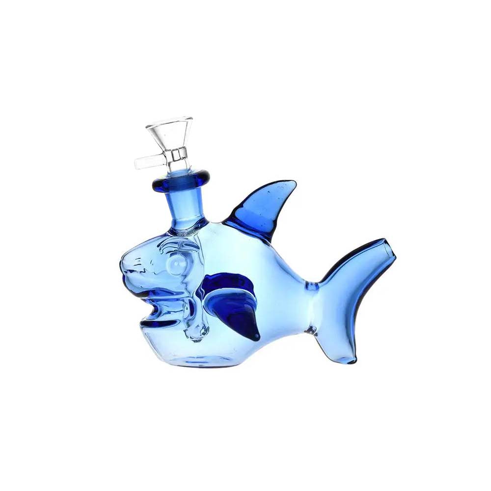 Ocean Authority Glass Water Pipe