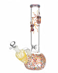 Octopus Frit Bubble Base Water Pipe w/ Ash Catcher