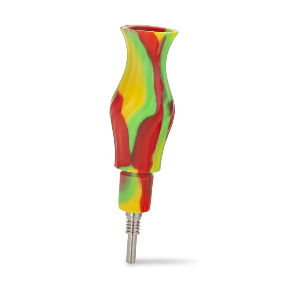 Ooze Ozone Silicone Water Pipe and Dab Straw