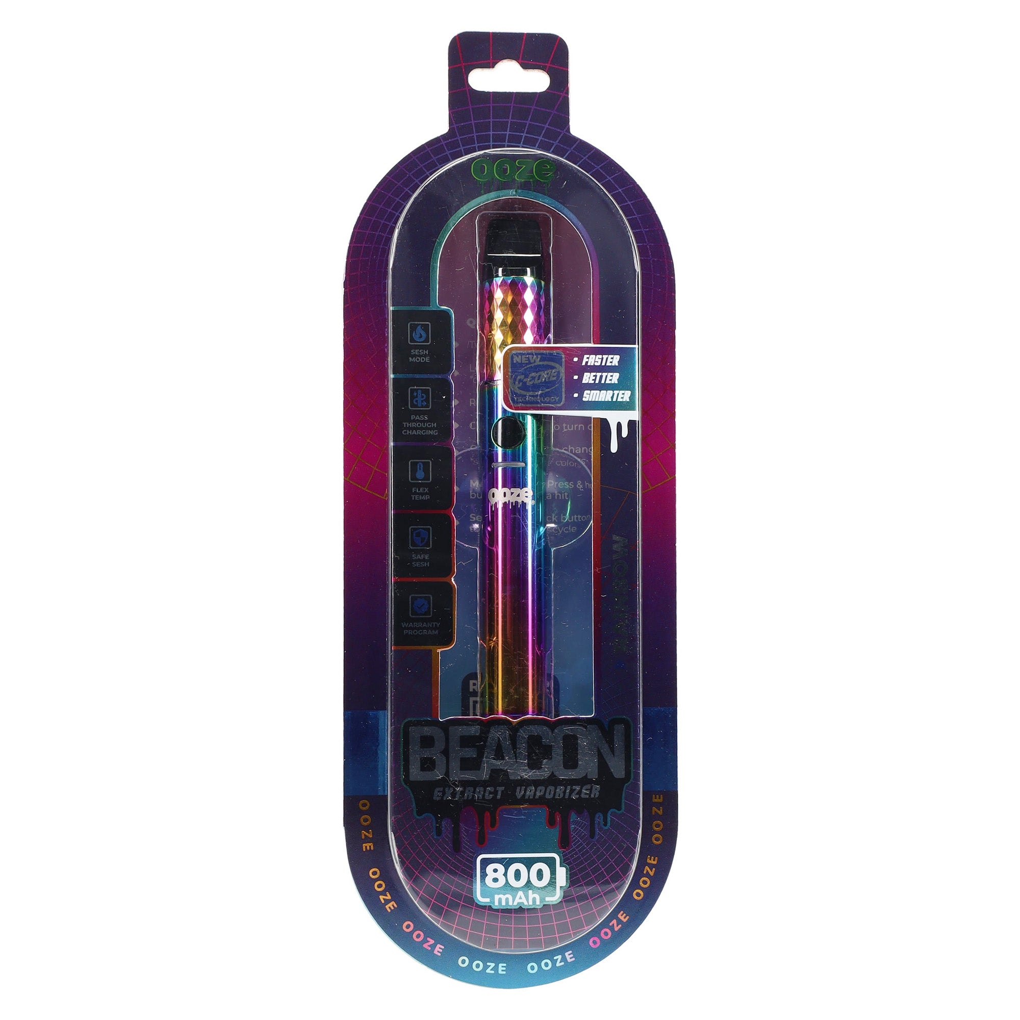 Ooze Beacon Extract Vaporizer – C-Core Onyx – 800mAh