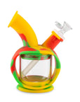 Ooze Kettle Silicone/Glass Bubbler Dab Rig