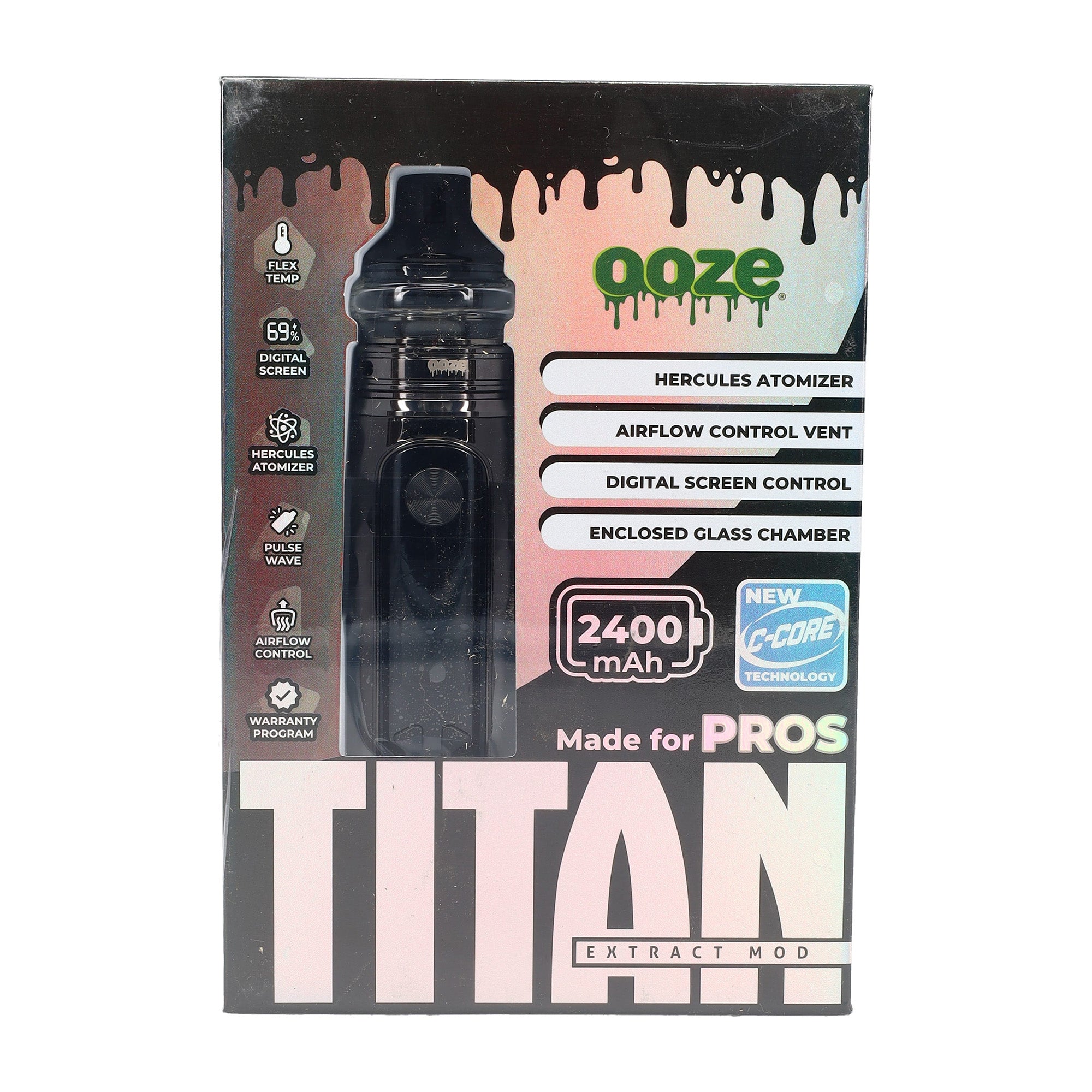 Ooze Titan Extract Mod Vaporizer Hercules Atomizer