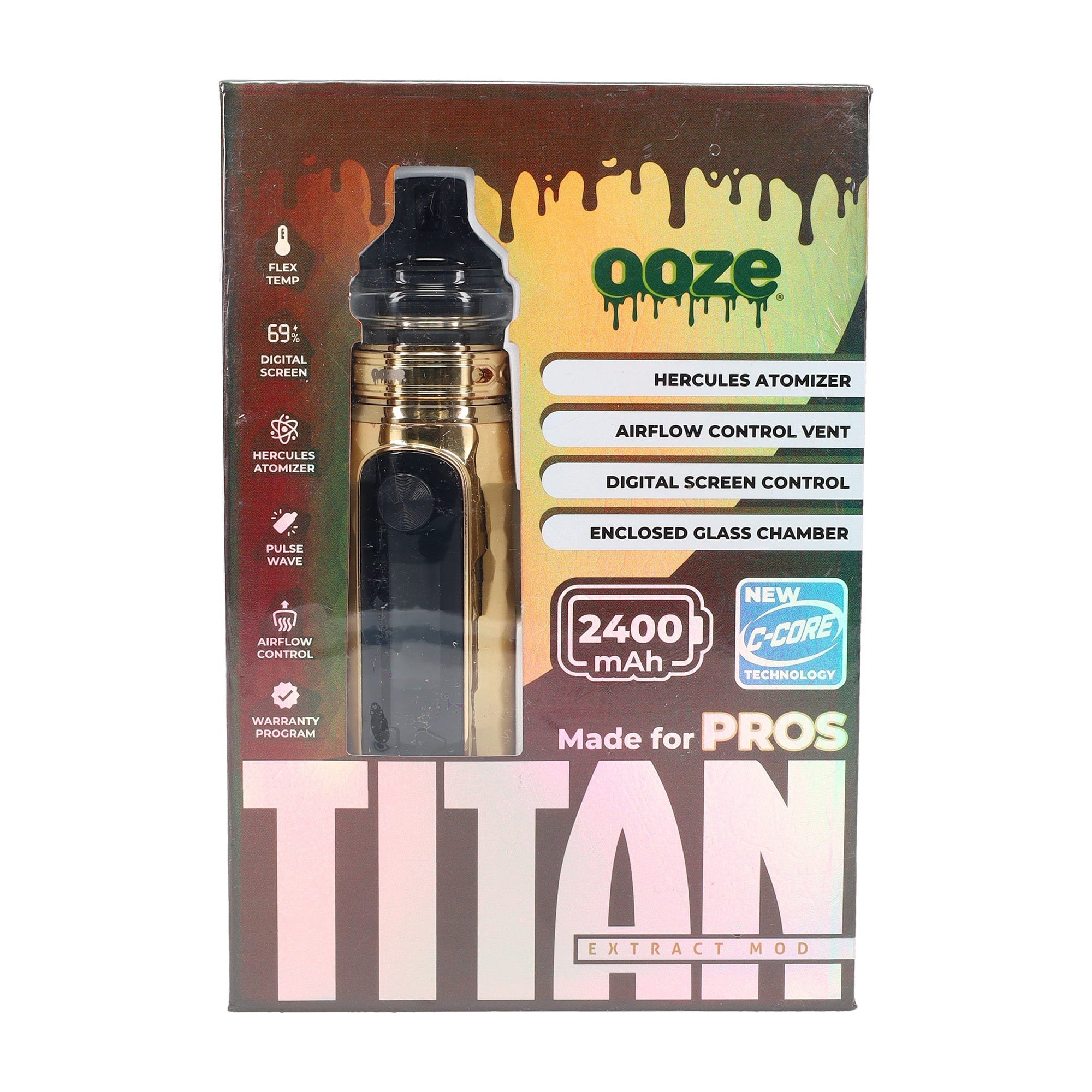 Ooze Titan Extract Mod Vaporizer Hercules Atomizer