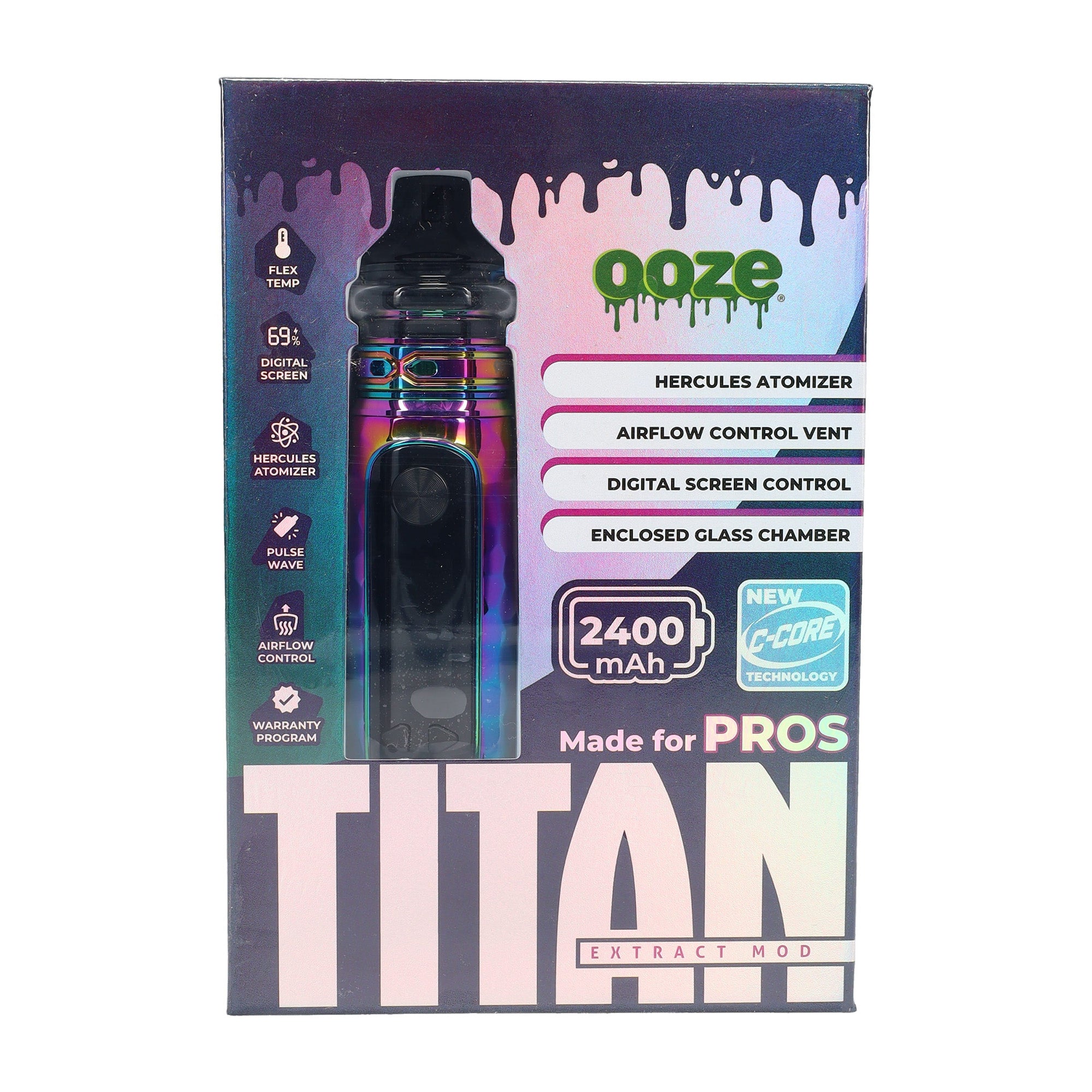 Ooze Titan Extract Mod Vaporizer Hercules Atomizer
