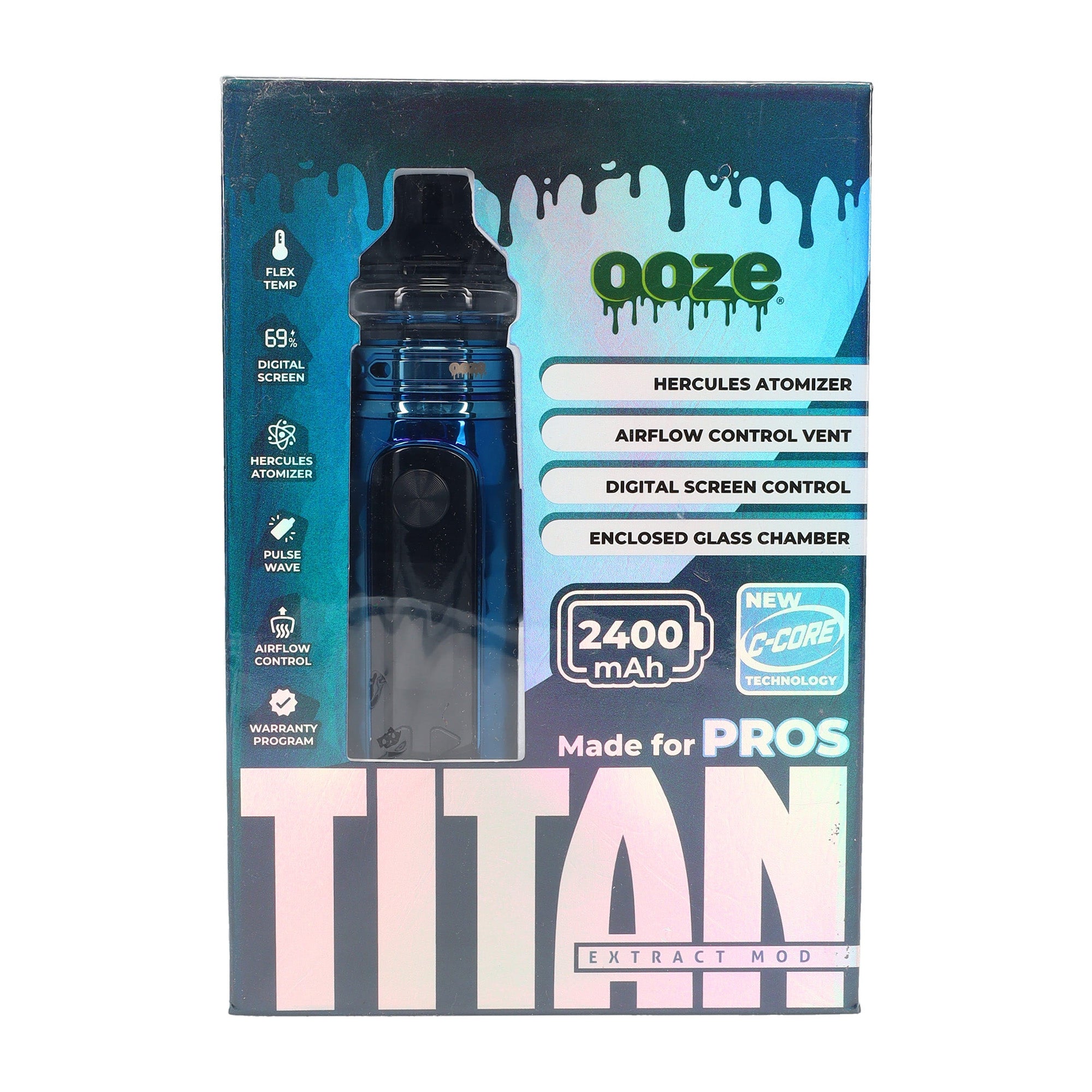 Ooze Titan Extract Mod Vaporizer Hercules Atomizer