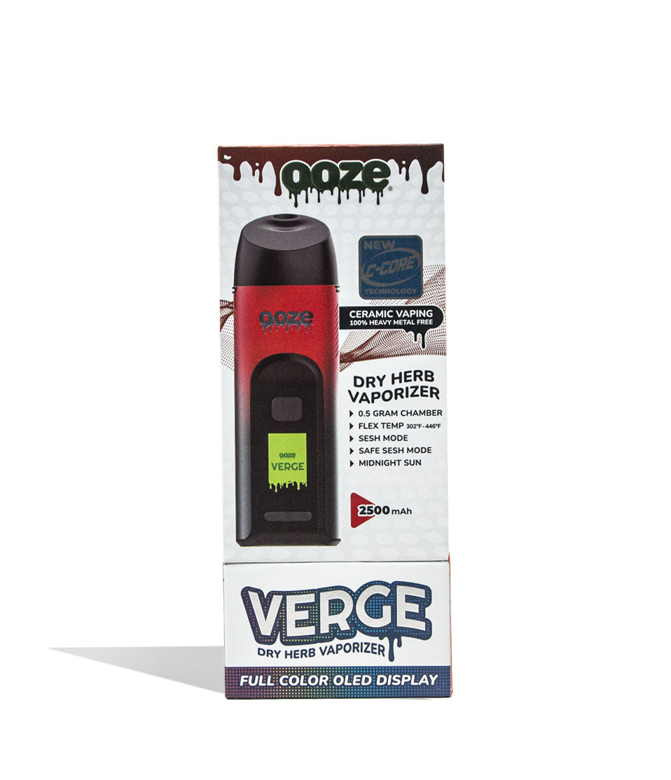 Ooze Verge Tragbarer Vaporizer für trockene Kräuter