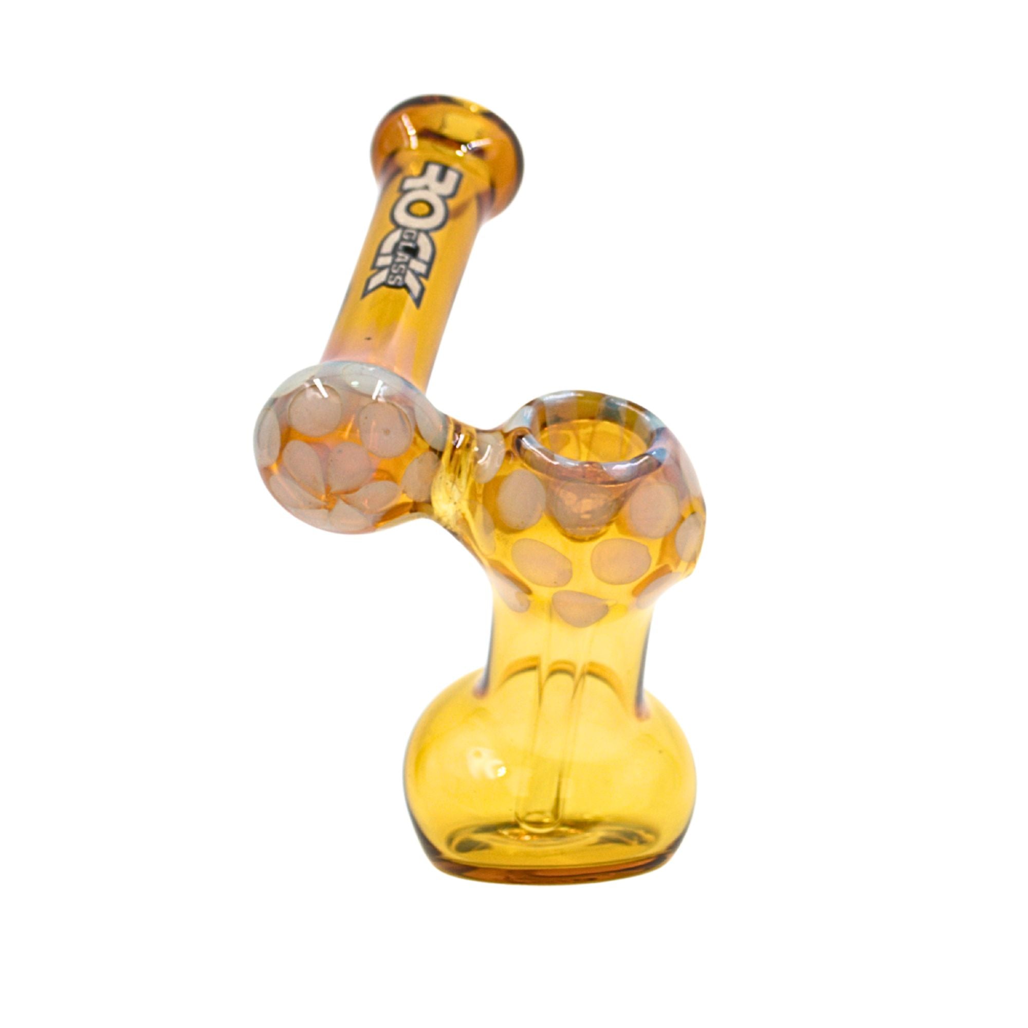Outrider sidecar glass bubbler yellow color