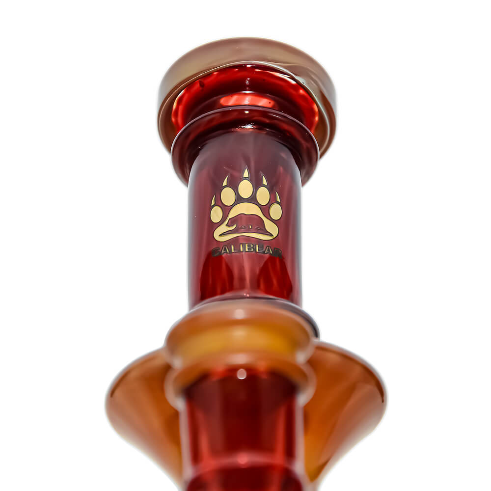 Oval Sphere Glass Dab Rig W/ Opal Triseed Perc