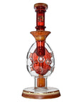 Oval Sphere Glass Dab Rig W/ Opal Triseed Perc