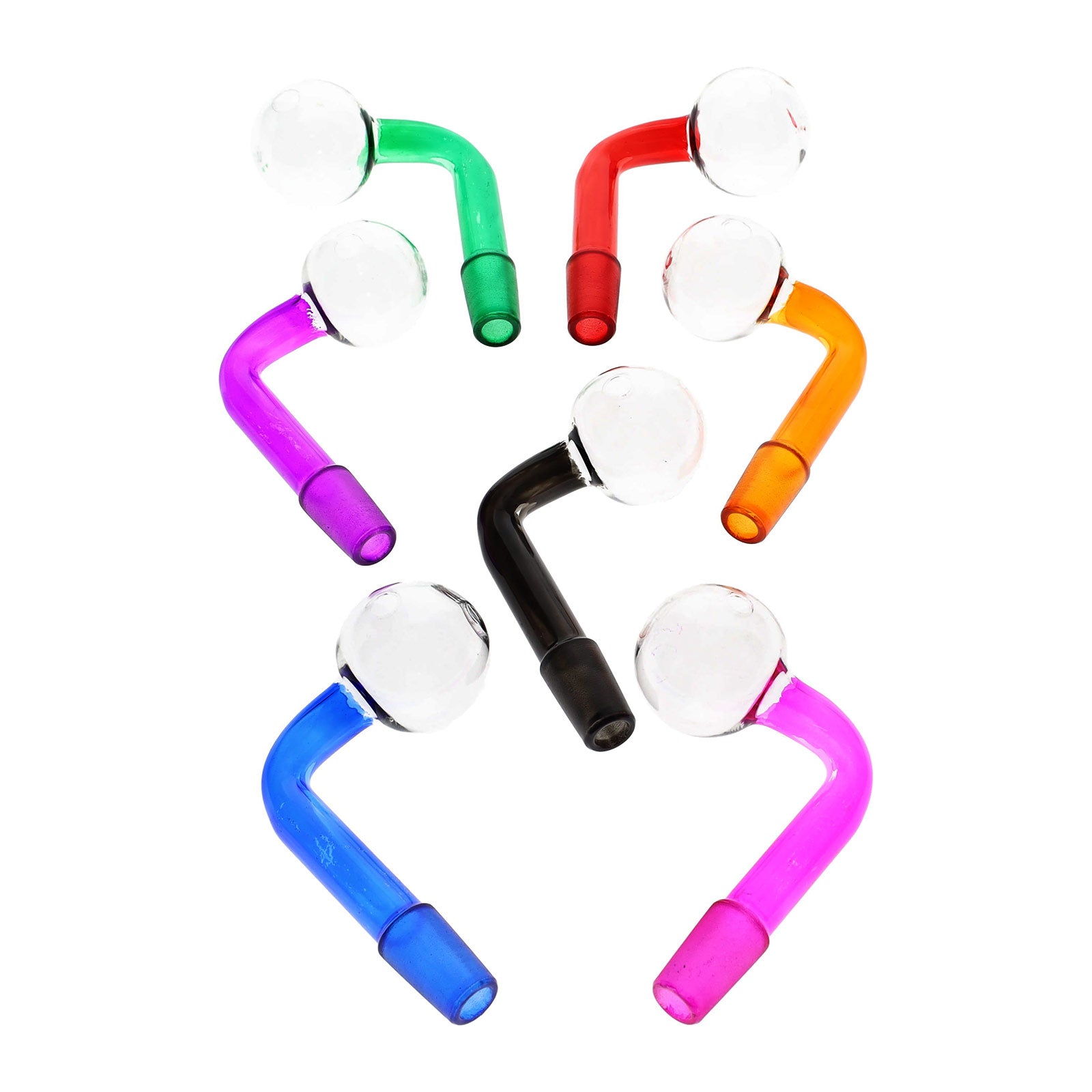 14.5 mm Male Painted Glass Oil Burner Attachment - inhalco