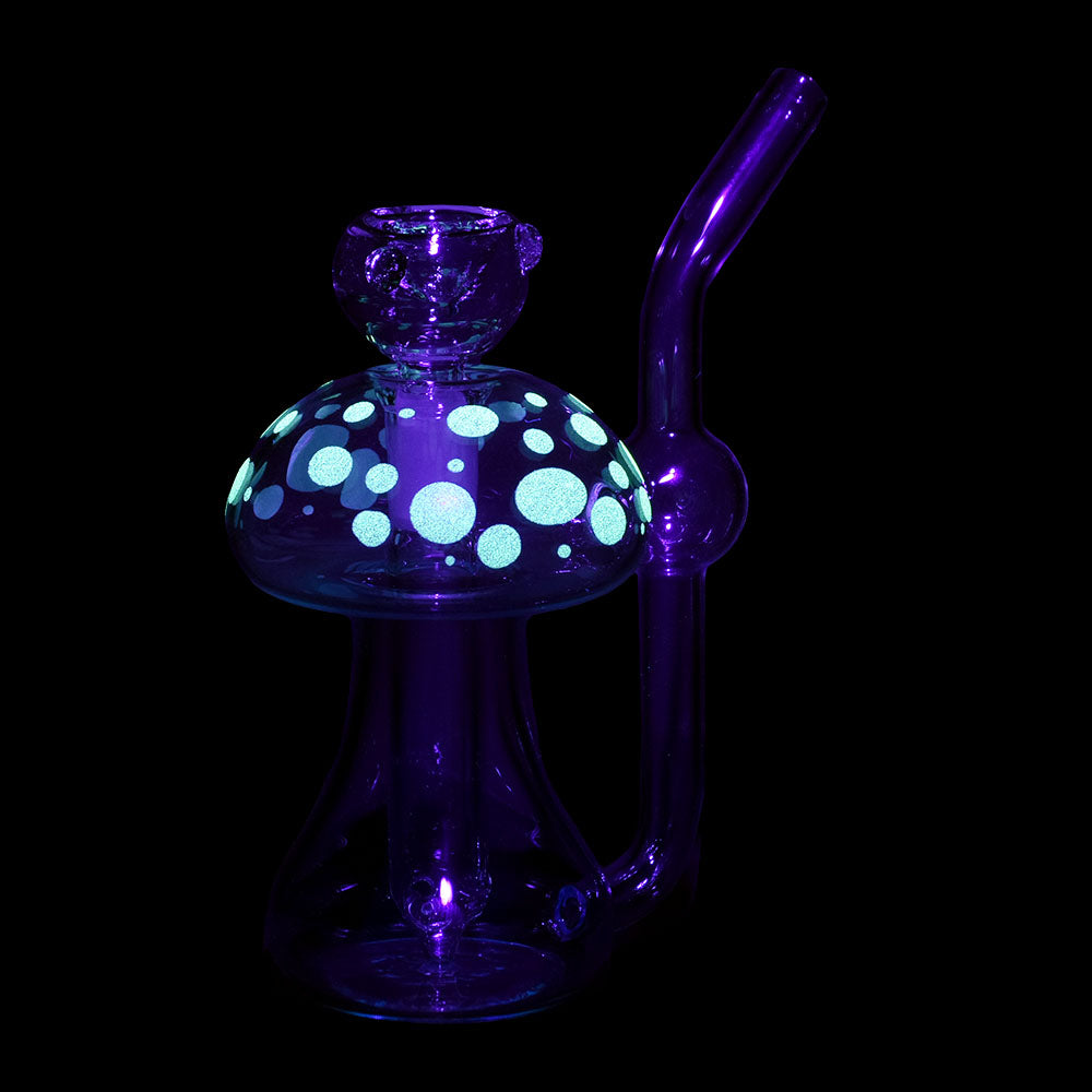 Phosphorescent Fungi Glow in the Dark Mini Bubbler