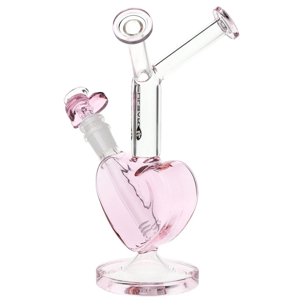 Pink Heart Water Pipe for two person