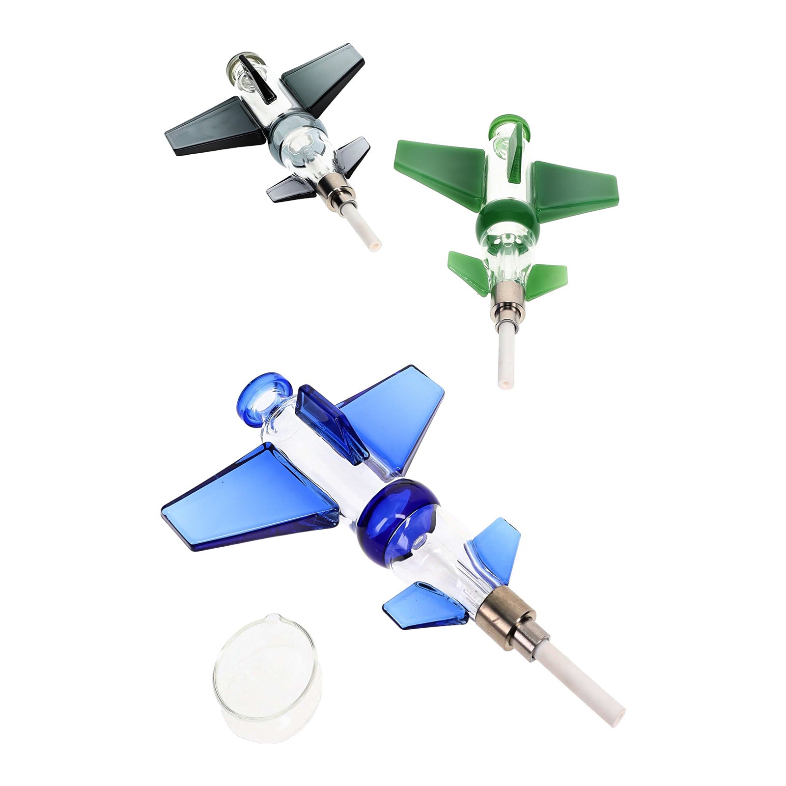 Plane Dab Straw with Ceramic Tip