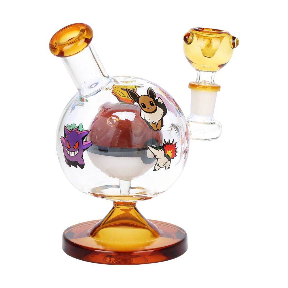 Playful Creatures Ball Glass Water Pipe