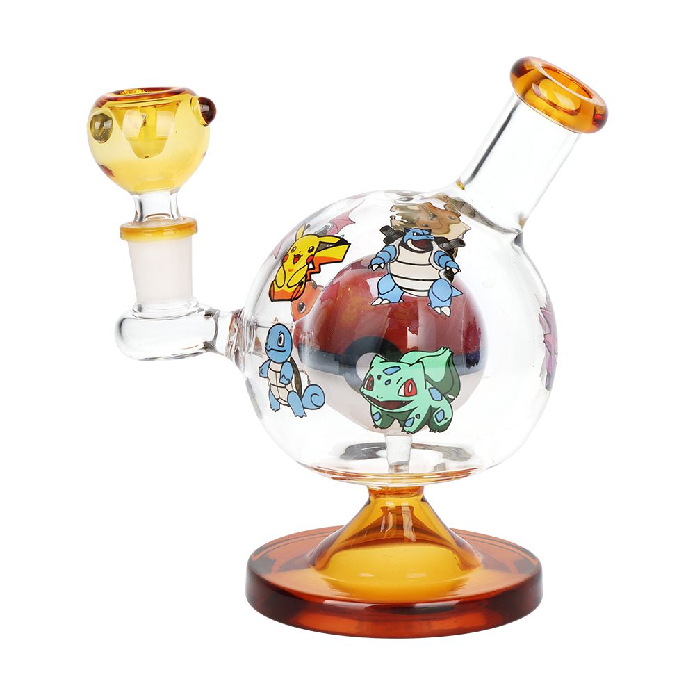 Playful Creatures Ball Glass Water Pipe