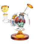 Playful Creatures Ball Glass Water Pipe