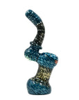 Pocket Detective Mini Sherlock Bubbler in blue glass