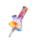 Pocket Hybrid Silicone Water Pipe & Dab Straw 4.5″ - inhalco