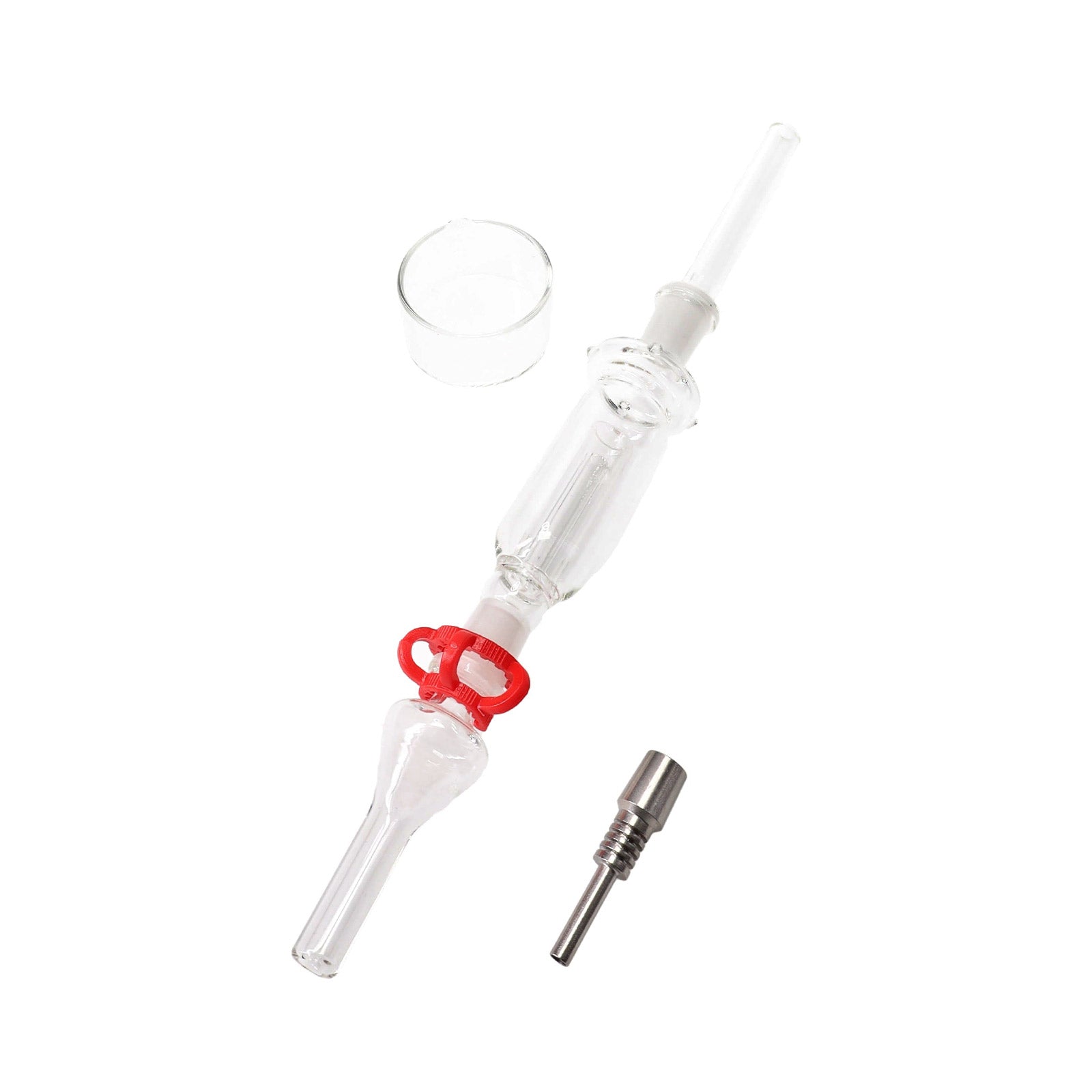 Pocket Sipper 10mm Mini Glass Nectar Collector Dab Kit - inhalco