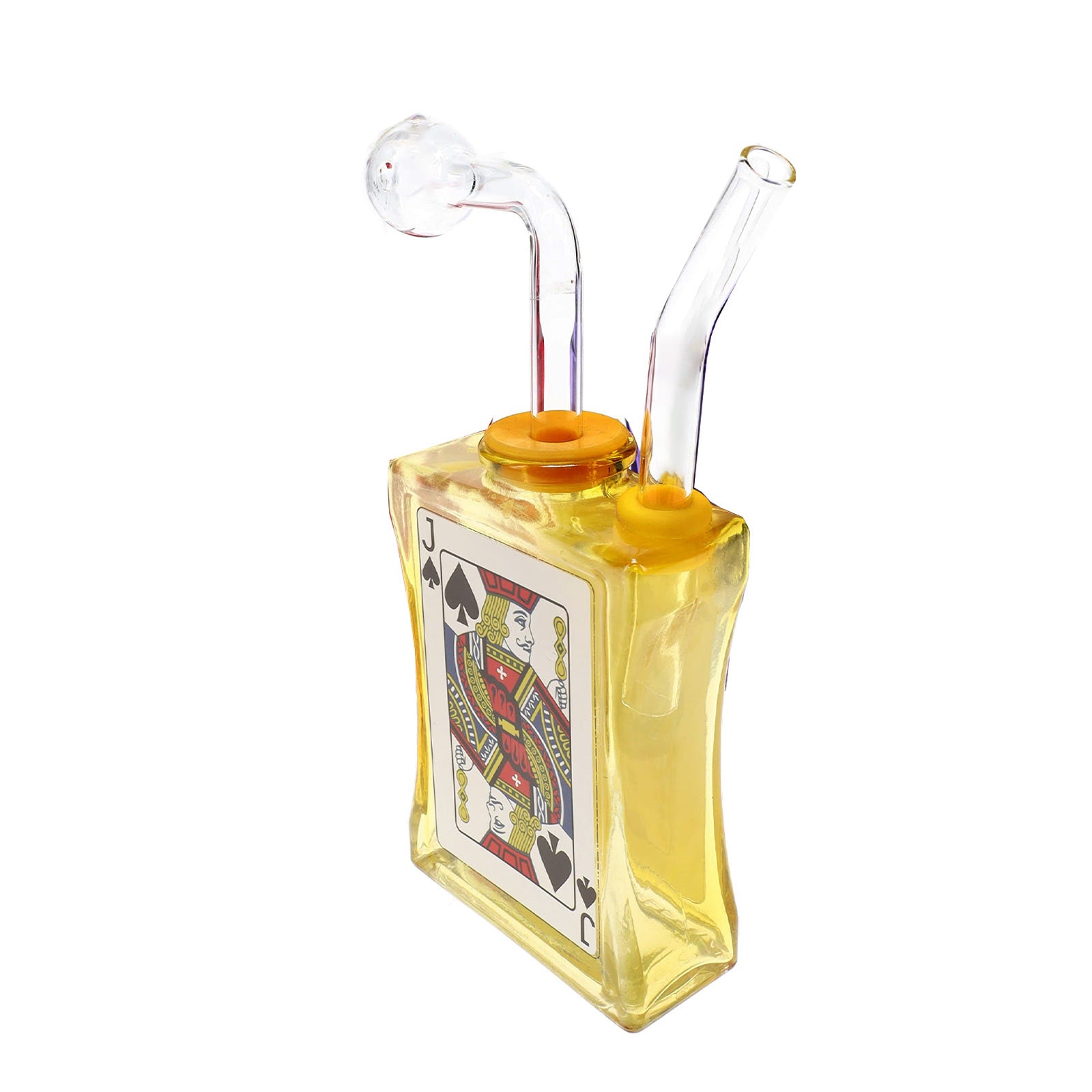 Poker Card Glass Oil Burner - inhalco