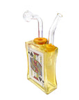 Poker Card Glass Oil Burner - inhalco