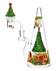 Side view of Presents Under the Tree 8-inch dab rig