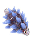 Prickle Pop Porcupine Frit Glass Hand Pipe - inhalco