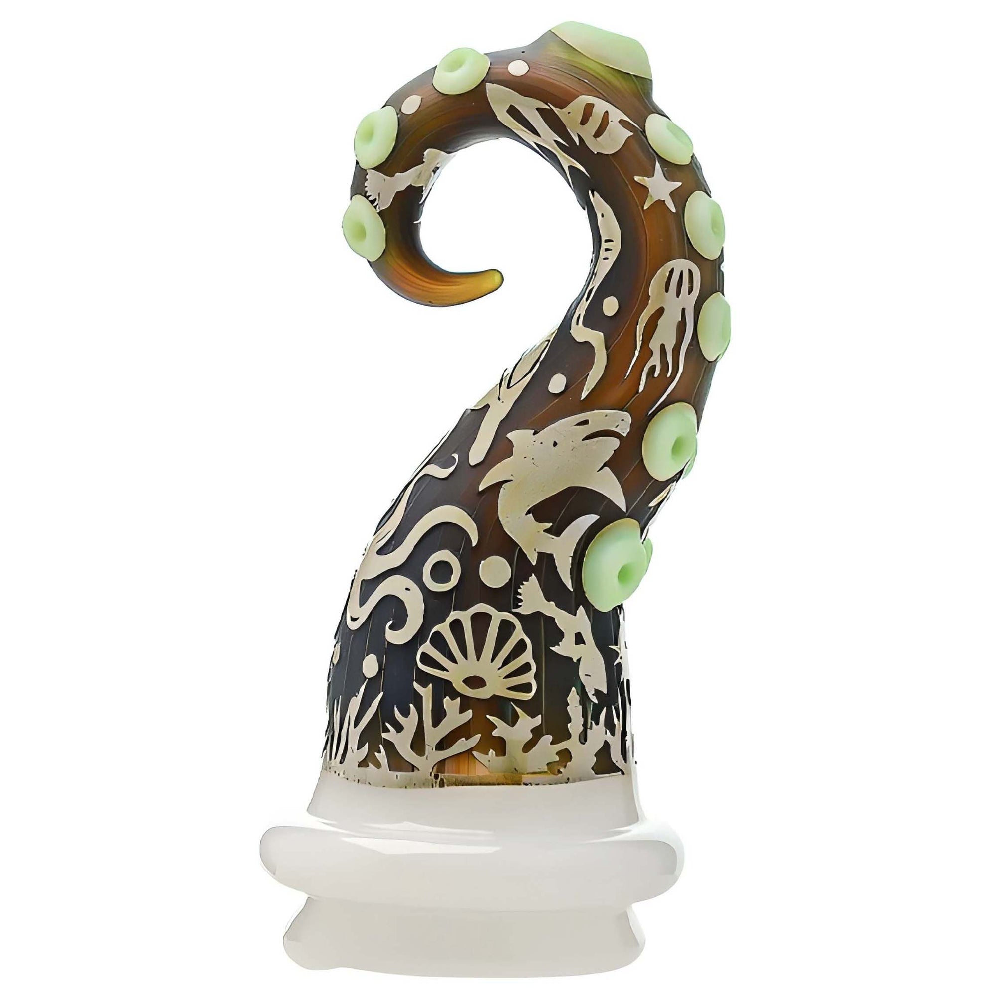 “Deep Sea Tentacle” ETCH Puffco Peak Glass Top