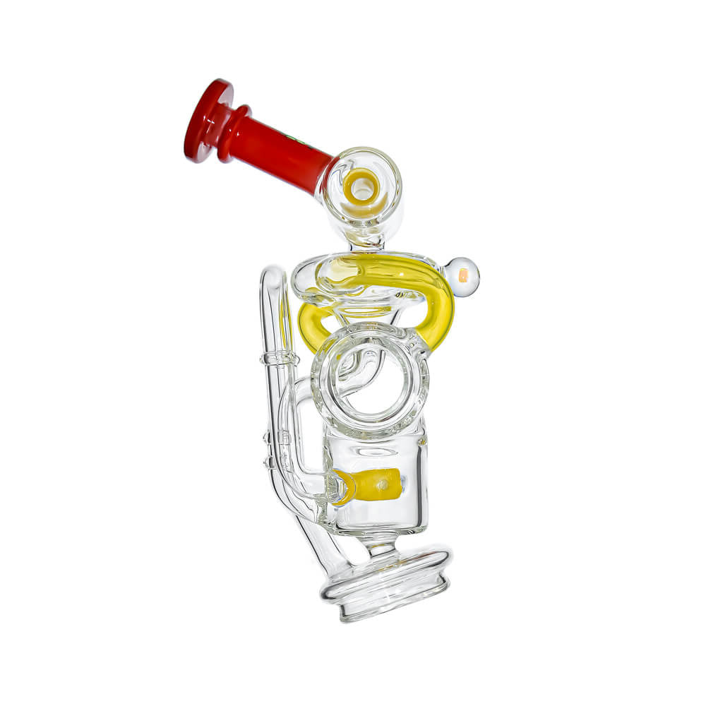 Puffco Peak Pro Swiss Recycler Glass Replacement with Opal