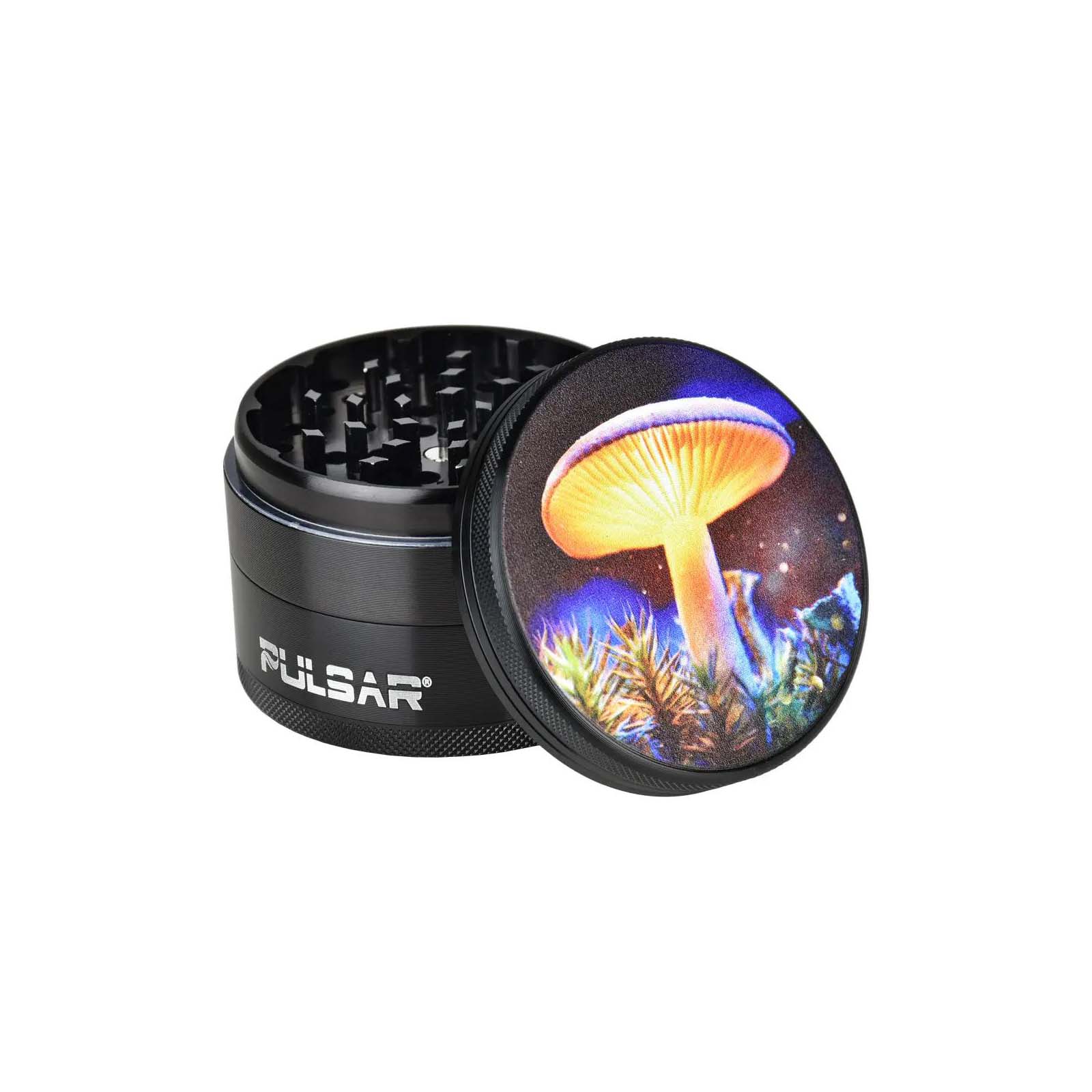 Pulsar Artist Series Grinder Mystical Mushroom