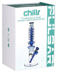 Pulsar Chillr Glycerin Straight Tube Glass Water Pipe