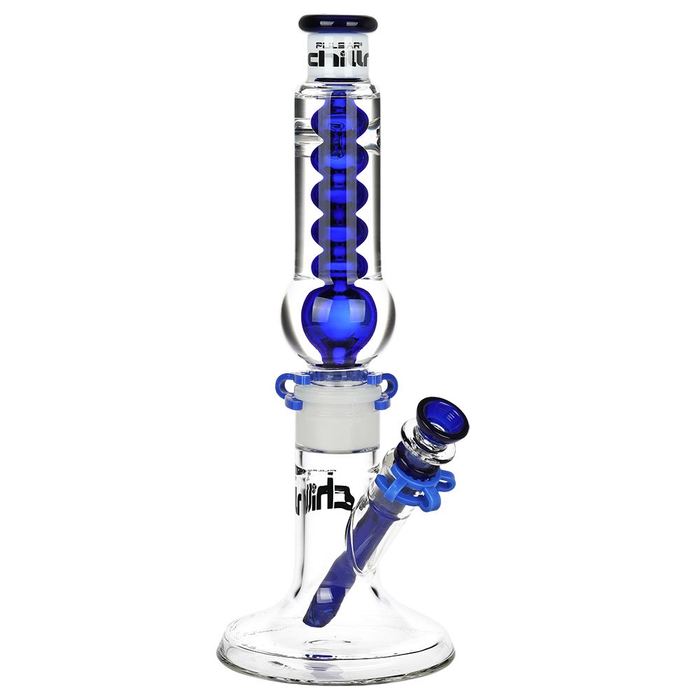 Pulsar Chillr Glycerin Straight Tube Glass Water Pipe