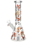 Pulsar Cute Doggies Beaker Glass Water Pipe