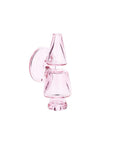 Pulsar Double Chamber Glass Mouthpiece Attachment for Puffco Pivot Pink