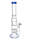 Pulsar Double Honeycomb Perc Bong 17"