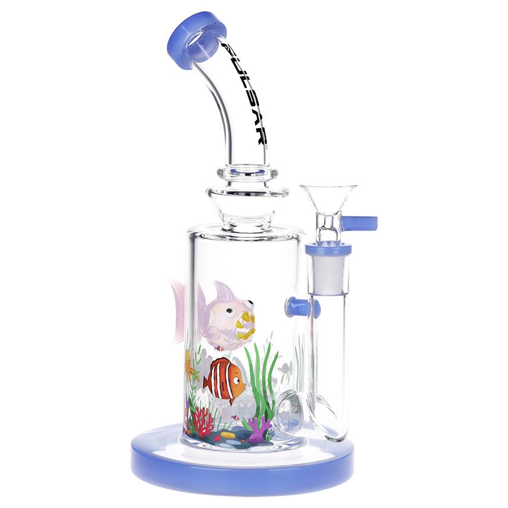 Pulsar Fish Out of Water Glass Water Pipe