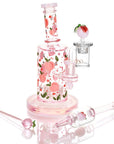 Pulsar Fruit Series Peaches & Cream Glow in The Dark Dab Rig Kit -INHALCO