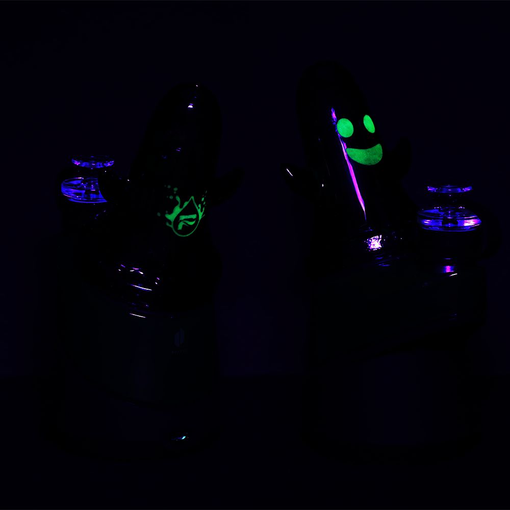 Pulsar Ghostly Glow Bubbler Attachment for Puffco Peak/Pro