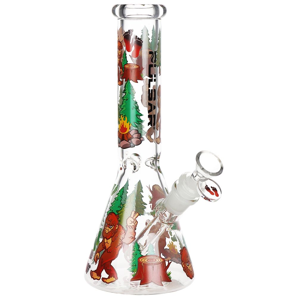 Pulsar Grumpy Bigfoot Beaker Glass Water Pipe
