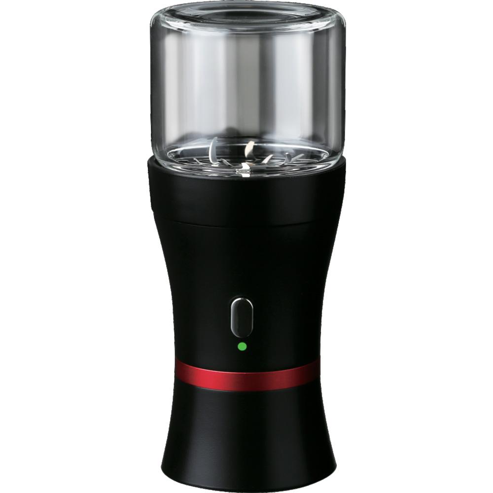 Pulsar King Kut Portable Electric Herb Grinder in black color